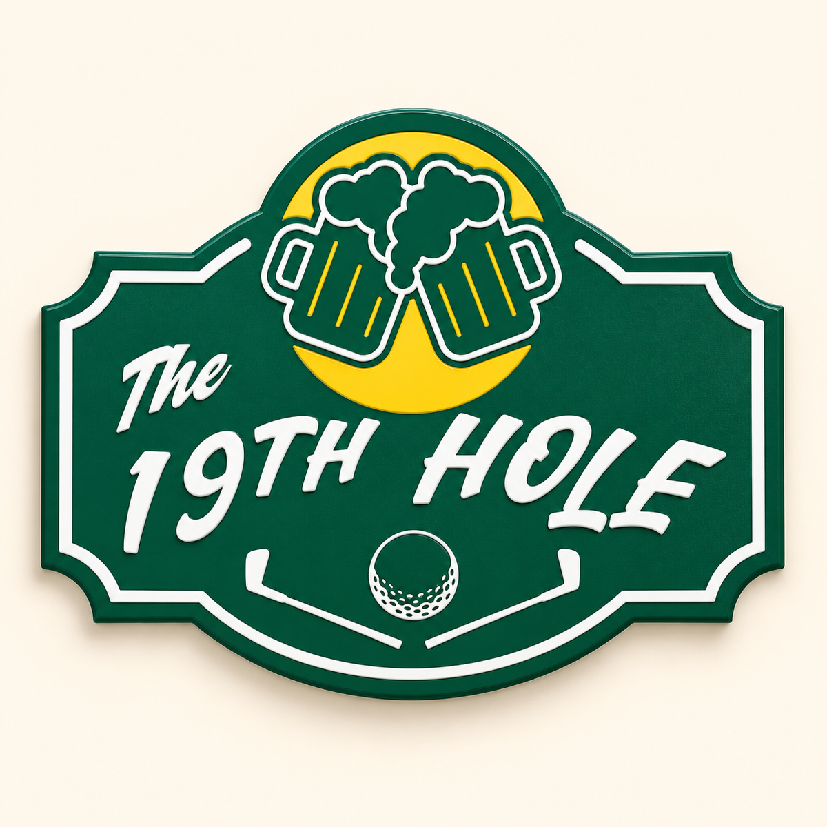 19th Hole Bar Sign