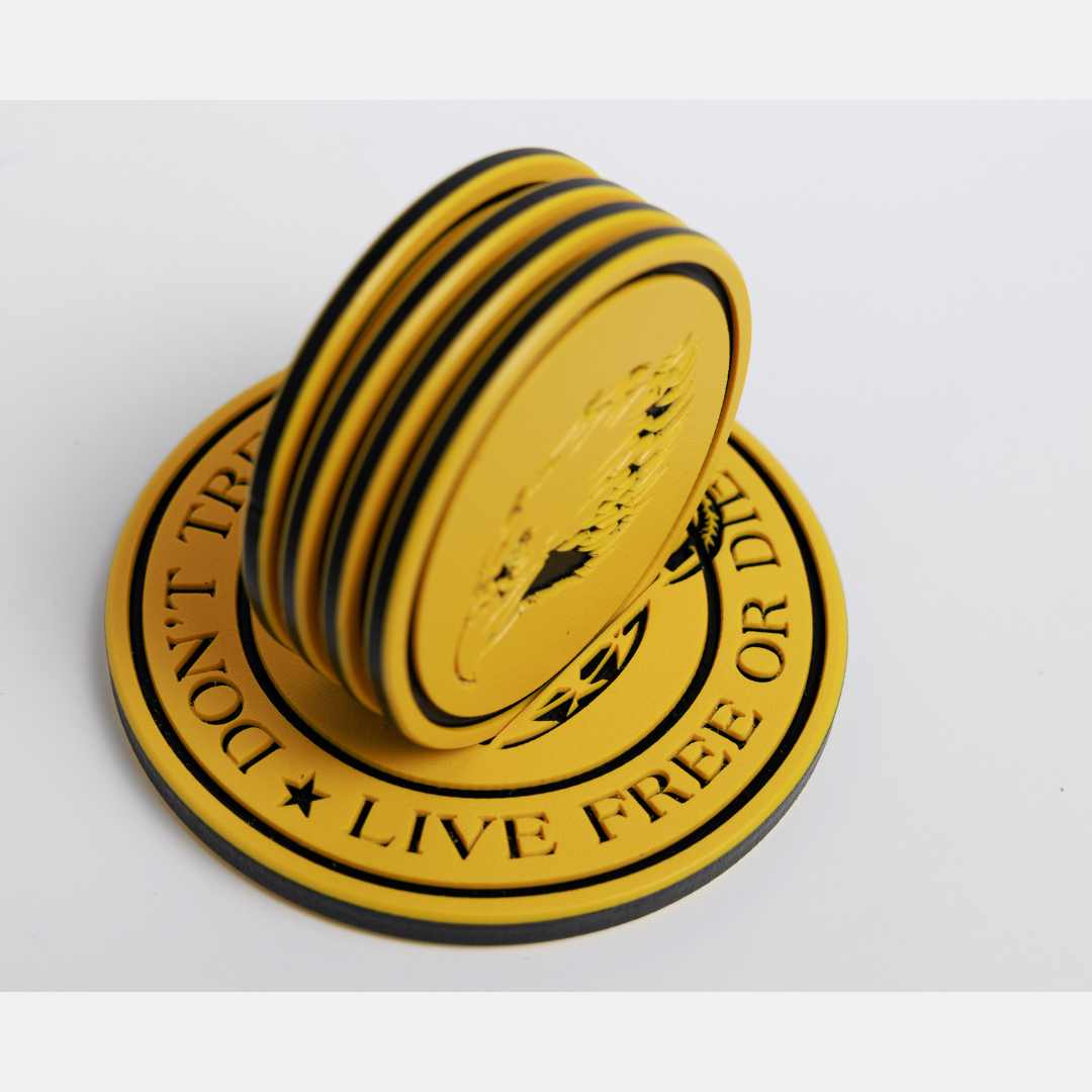 Golden Eagle Drink Coaster Set