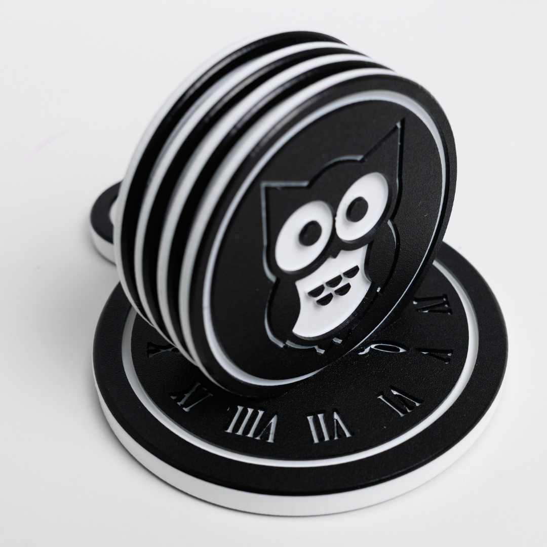 Owl Drink To That! Drink Coaster Set