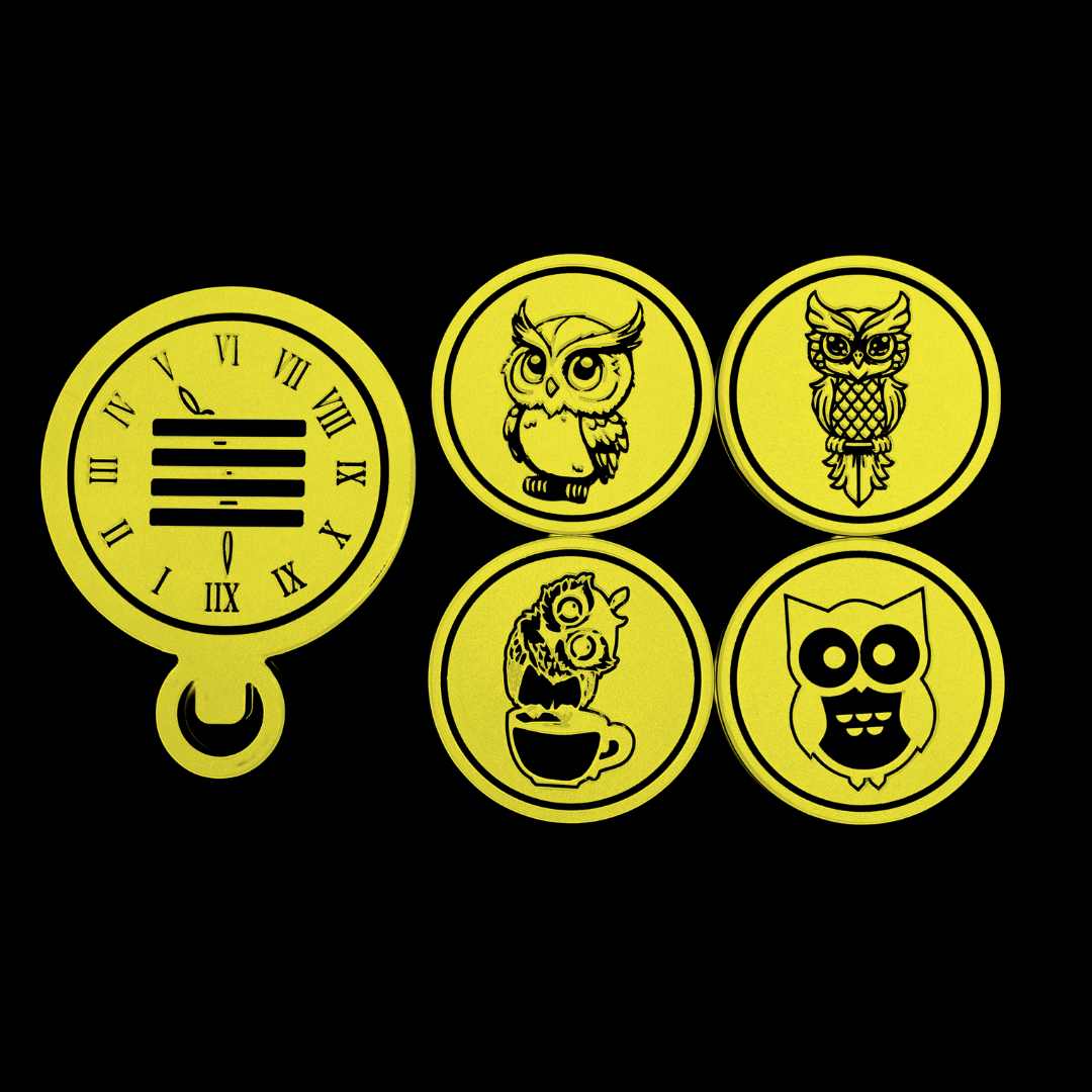 Owl Drink To That! Drink Coaster Set