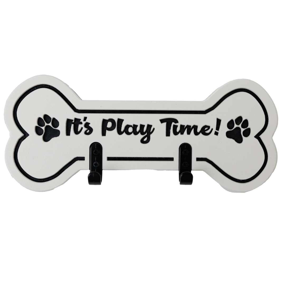 PLAY TIME Dog Bone Leash & Key Holder