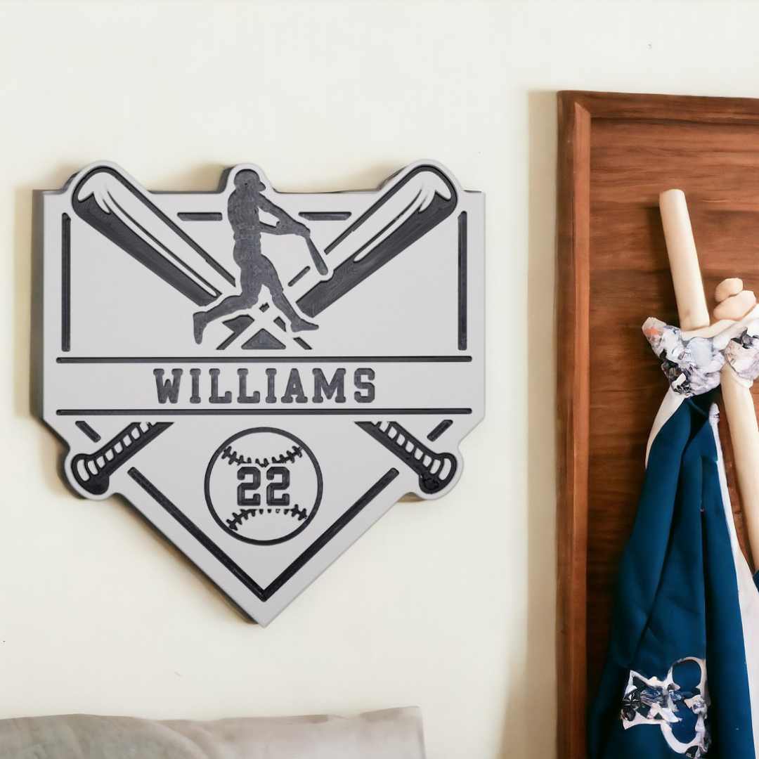 Custom Sports Name Plaques