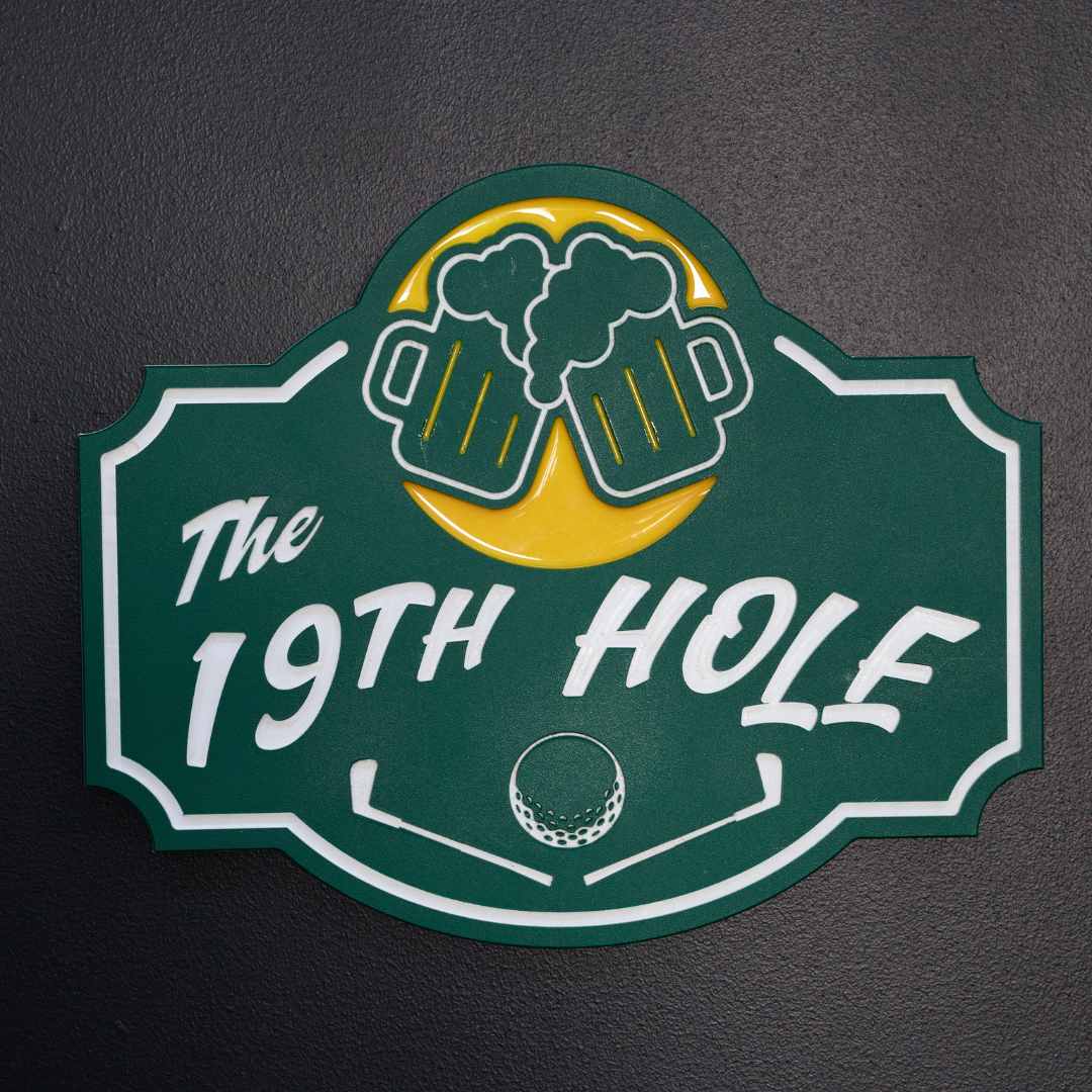 19th Hole Bar Sign