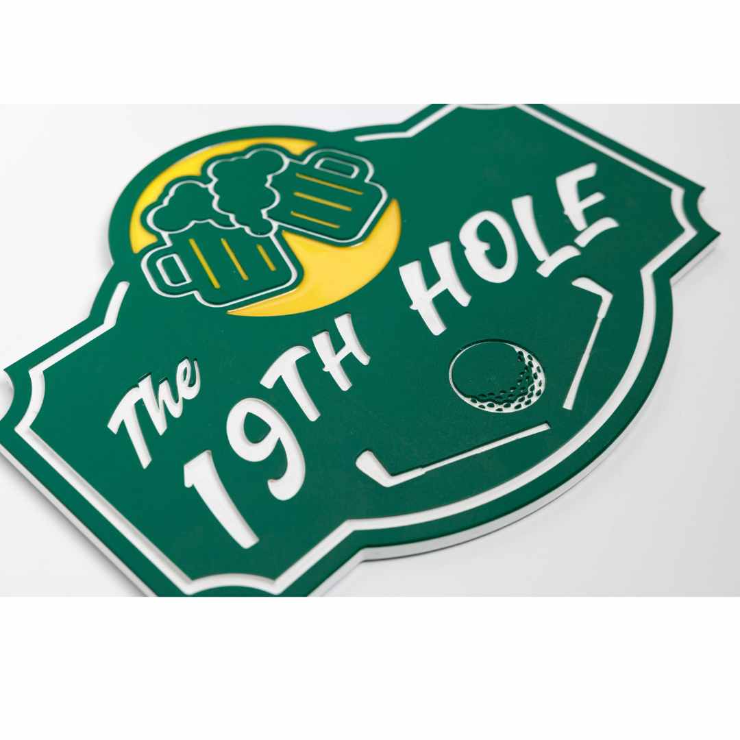 19th Hole Bar Sign