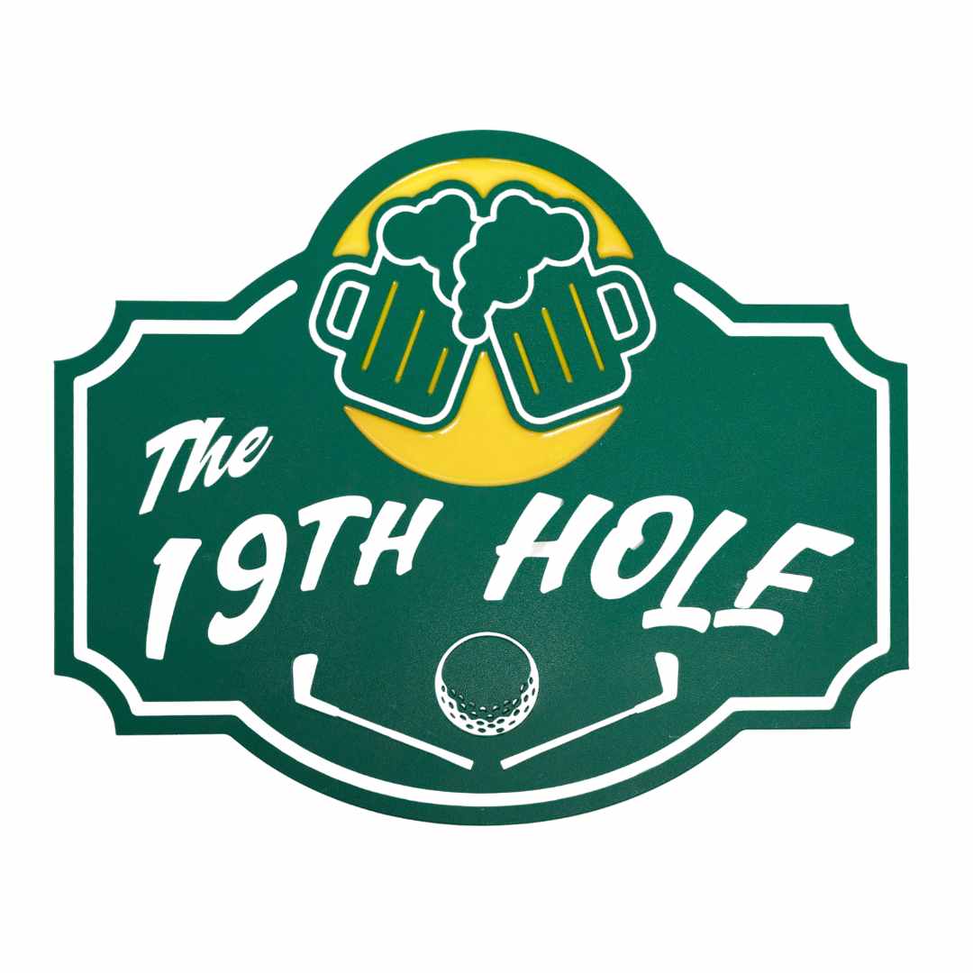 19th Hole Bar Sign