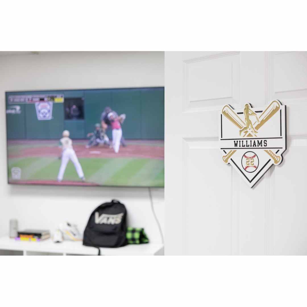 Custom Baseball & Softball Name Plaques
