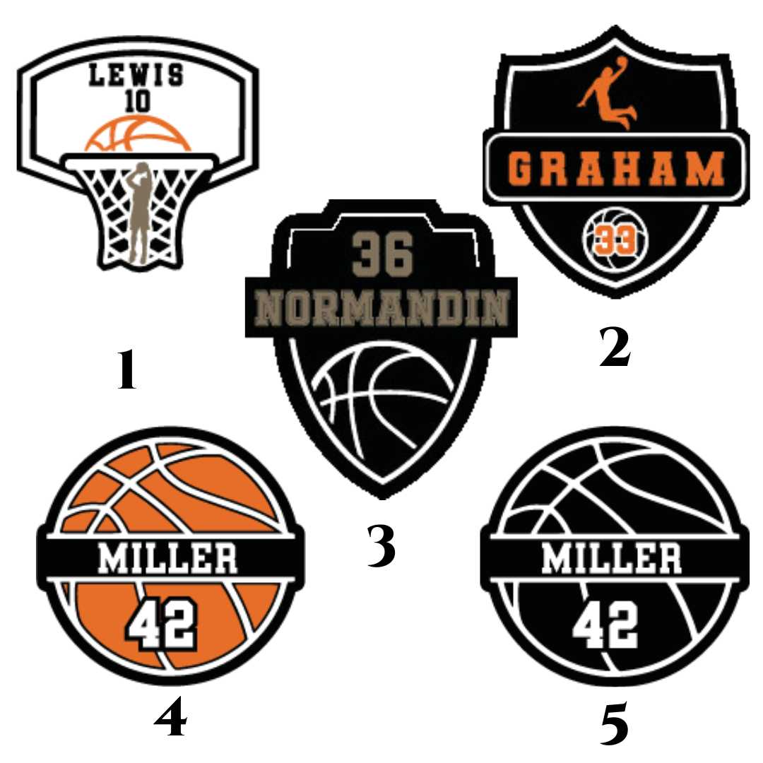 Custom Basketball Name Plaques