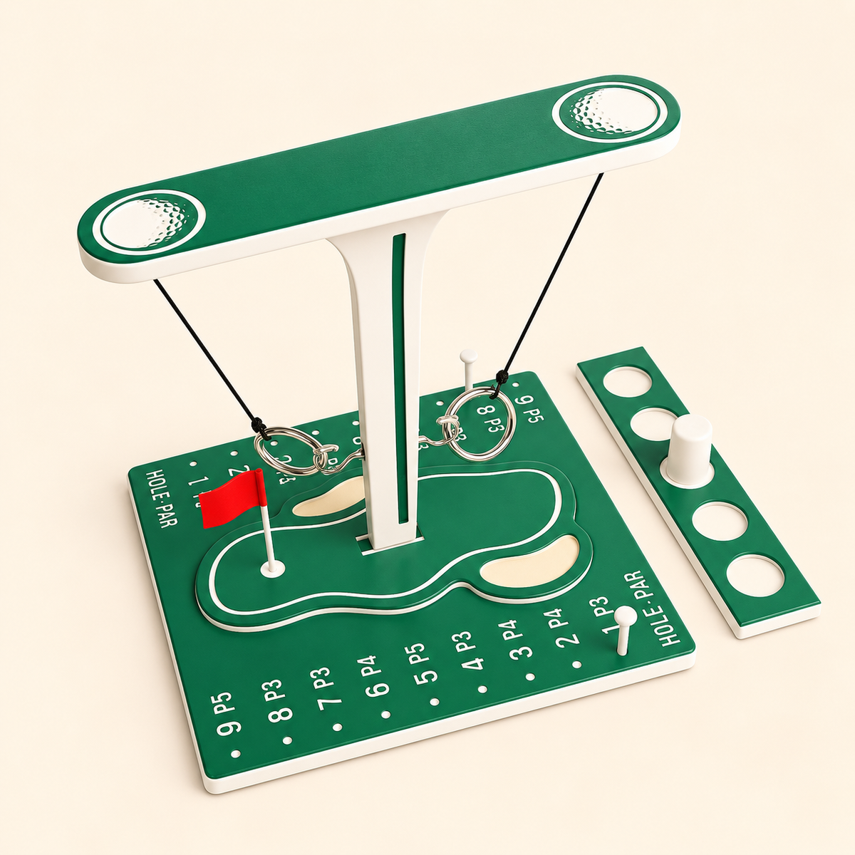 Golf Hook & Ring Toss Game