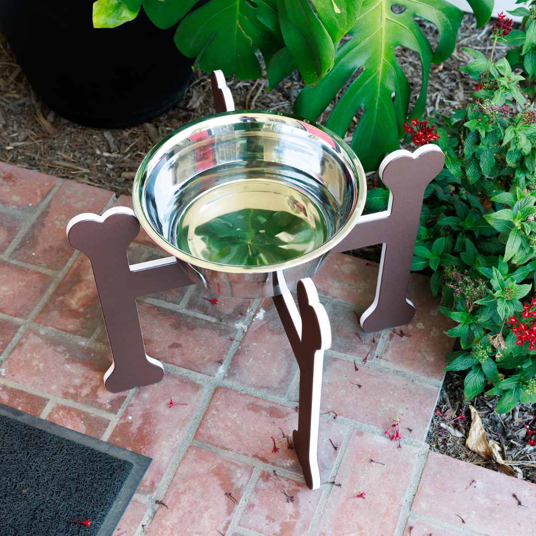 Large Dog Bowl Holder