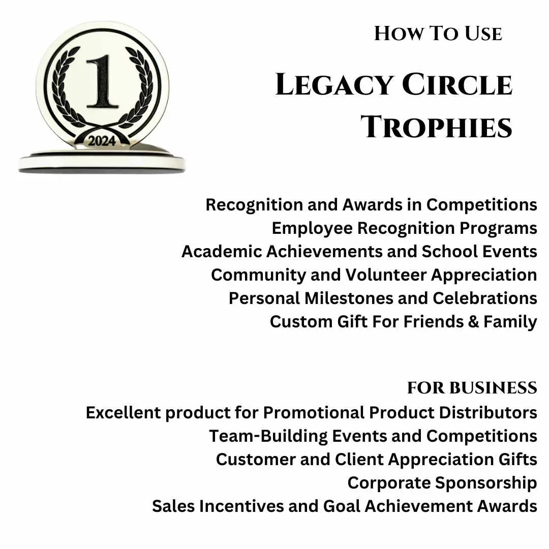 Legacy Circle Award Trophy