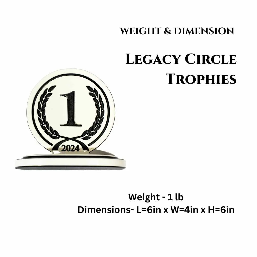 Legacy Circle Award Trophy