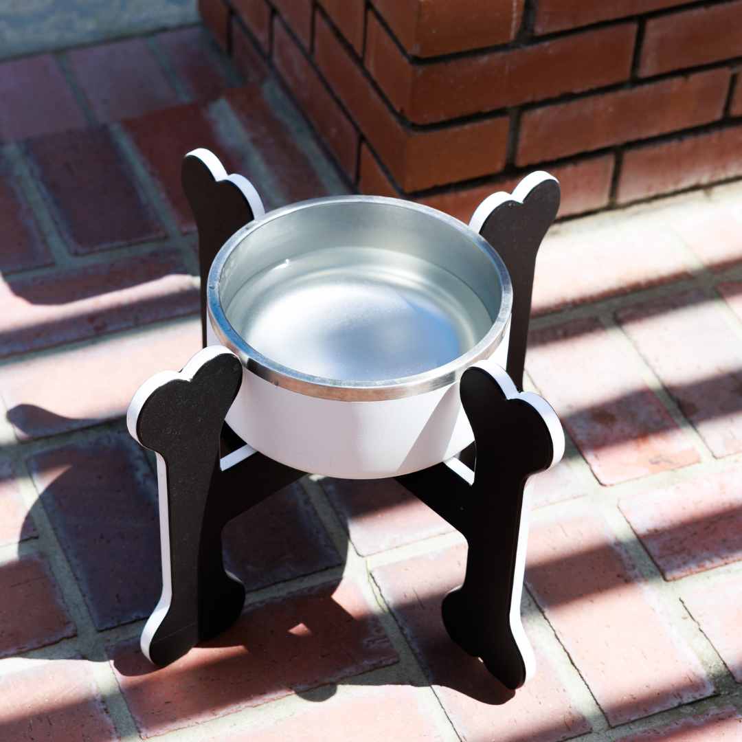 Medium Dog Bowl Holder