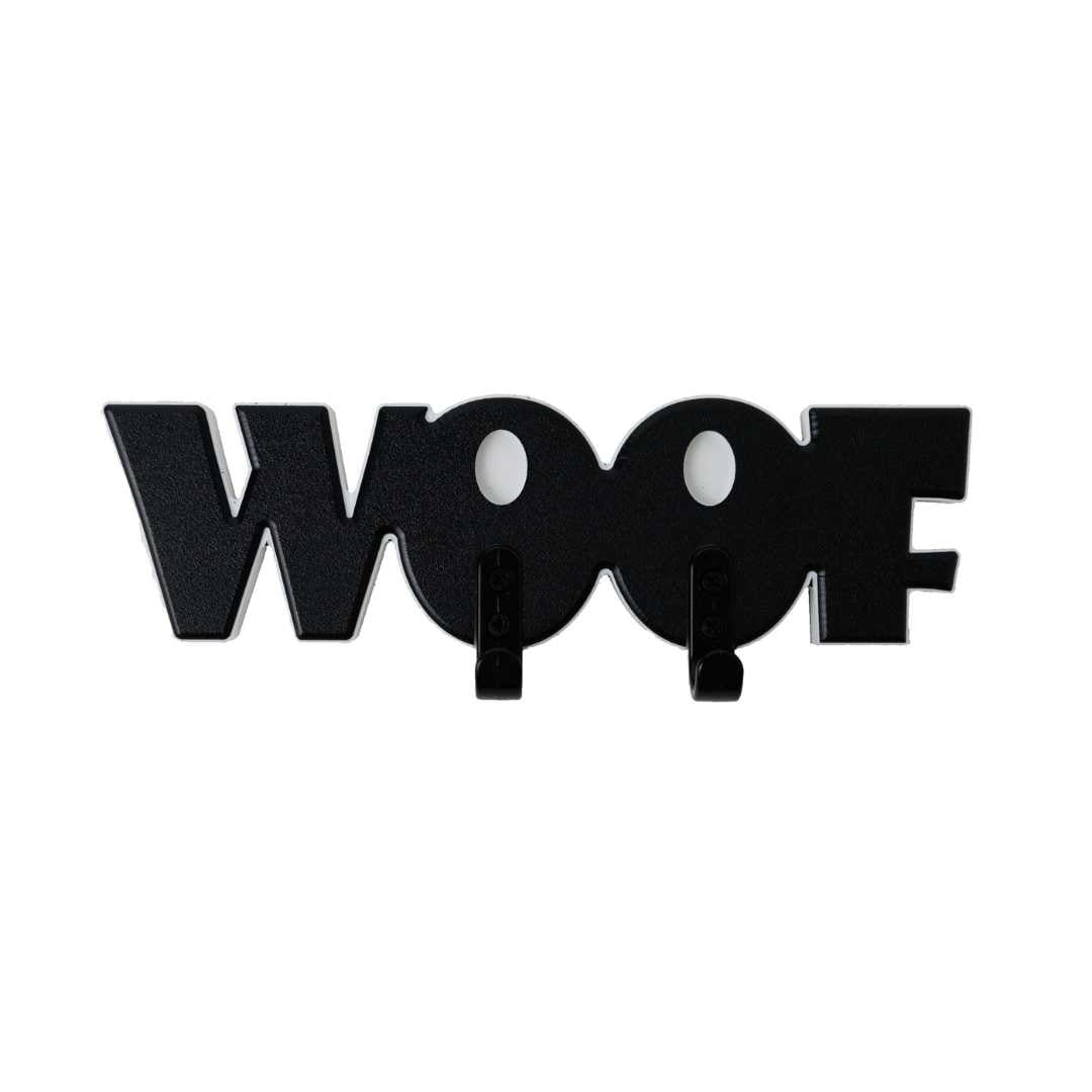 WOOF Leash and Key Holder