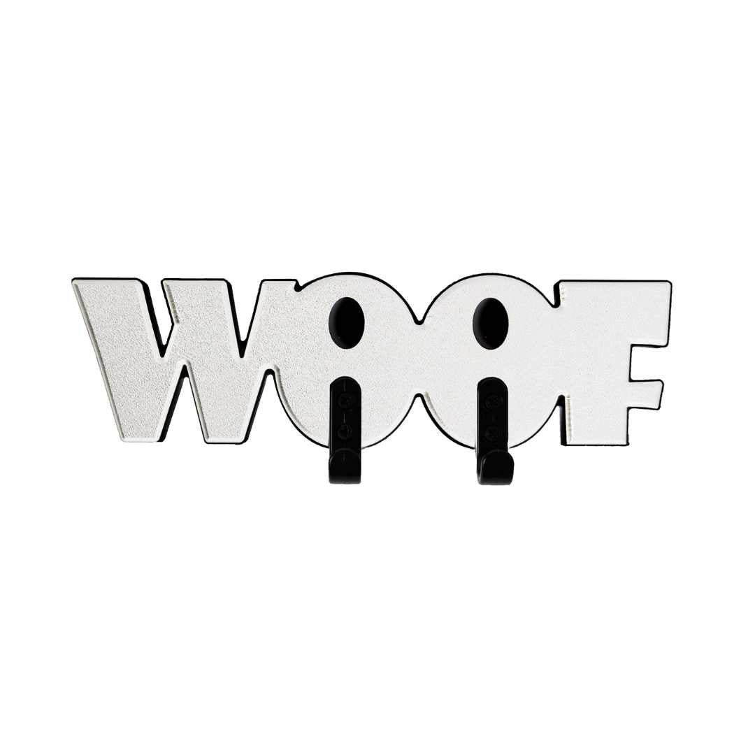 WOOF Leash and Key Holder